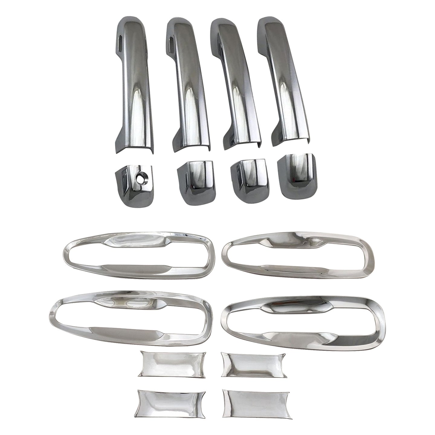 {{ Door Handle Cover+Bowl Trim Suitable for 
Toyota Land Cruiser Prado  10-19 }} - Buy Car Parts Online at {{ Kaka Auto Parts }}.