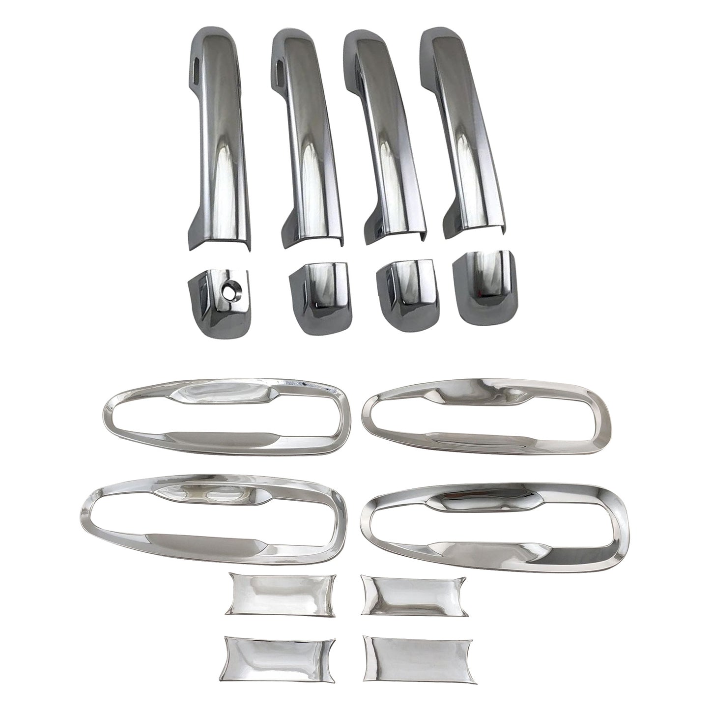 {{ Door Handle Cover+Bowl Trim Suitable for 
Toyota Land Cruiser Prado  10-19 }} - Buy Car Parts Online at {{ Kaka Auto Parts }}.