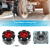 {{ Free Wheel Locking Hub Set Suitable For  Hilux RZN169 RZN174 VZN167 VZN172 97-05 }} - Buy Car Parts Online at {{ Kaka Auto Parts }}.