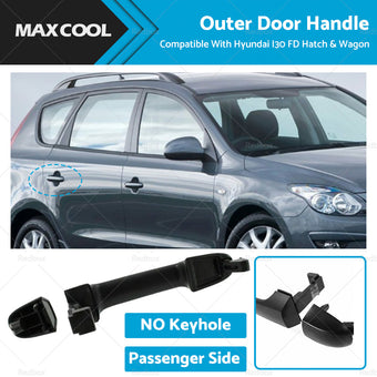 compare product Front LH, Rear LH RH Outer Door Handle NO Keyhole Suitable for Hyundai i30 FD