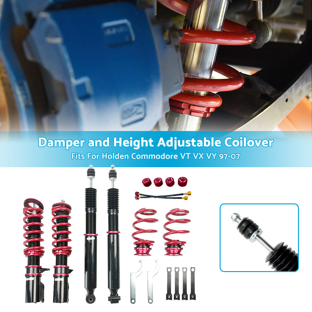 {{ Shock Absorber Coilover Suspension For Holden Commodore VT VX VY Adjust Damper }} - Buy Car Parts Online at {{ Kaka Auto Parts }}.