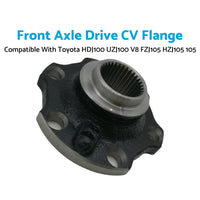 {{ Drive Flange Suitable For Toyota LandCruiser 78 79 100 105 Series 1998–2019 }} - Buy Car Parts Online at {{ Kaka Auto Parts }}.