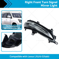 {{ Right Front Turn Signal Mirror Light Suitable for Lexus 13-20 GX460 LX570 }} - Buy Car Parts Online at {{ Kaka Auto Parts }}.
