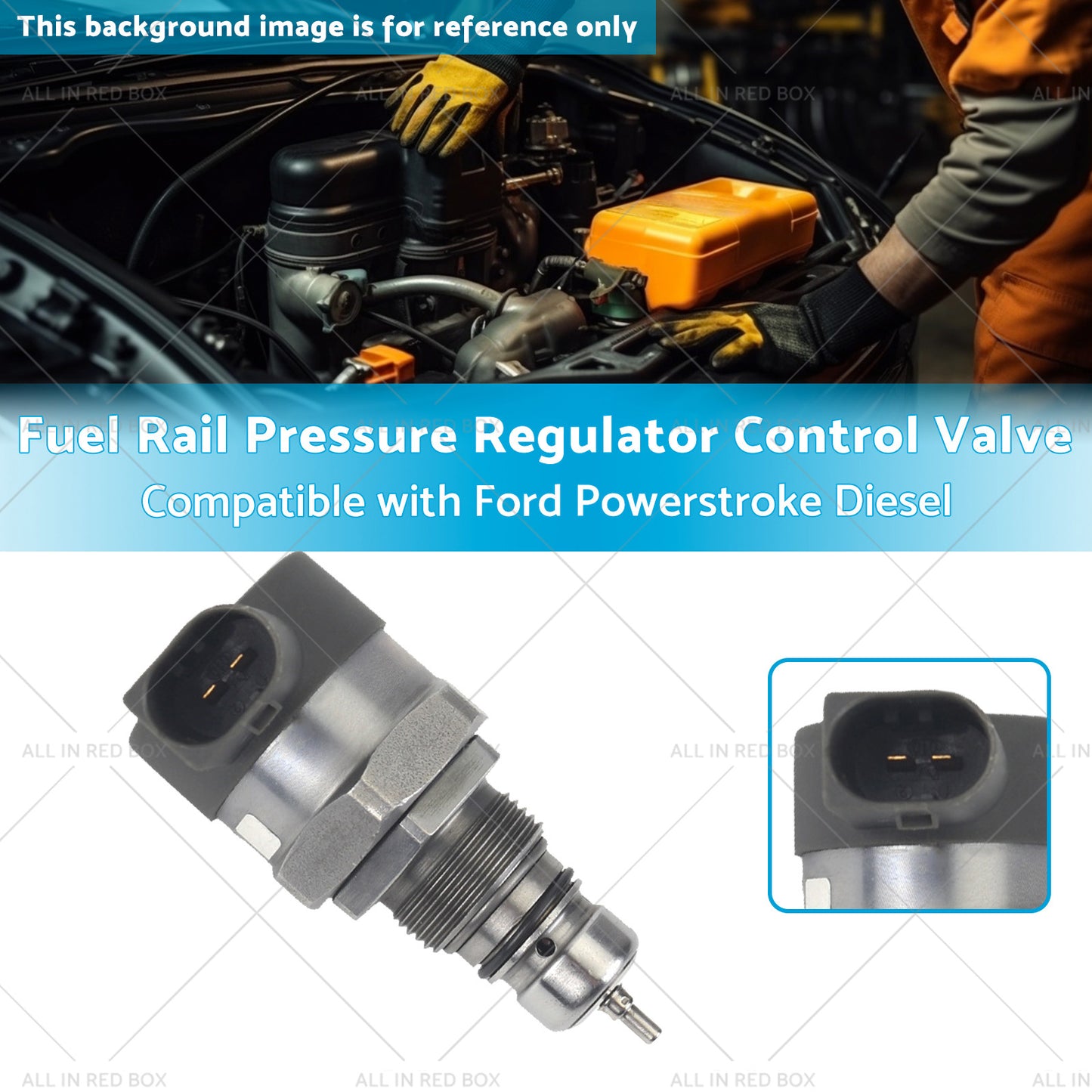 {{ 0281006017 Fuel Rail Pressure Regulator Control Valve Suitable for 11-19 Ford }} - Buy Car Parts Online at {{ Kaka Auto Parts }}.