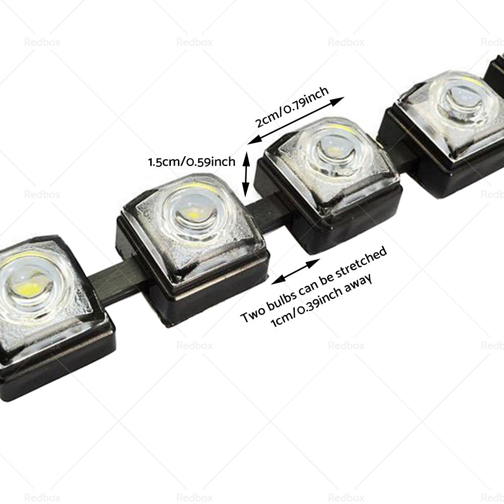 {{ 2PCS 9 LED DRL Fog Driving Daylight Daytime Running Light Car Auto Head Lamp }} - Buy Car Parts Online at {{ Kaka Auto Parts }}.