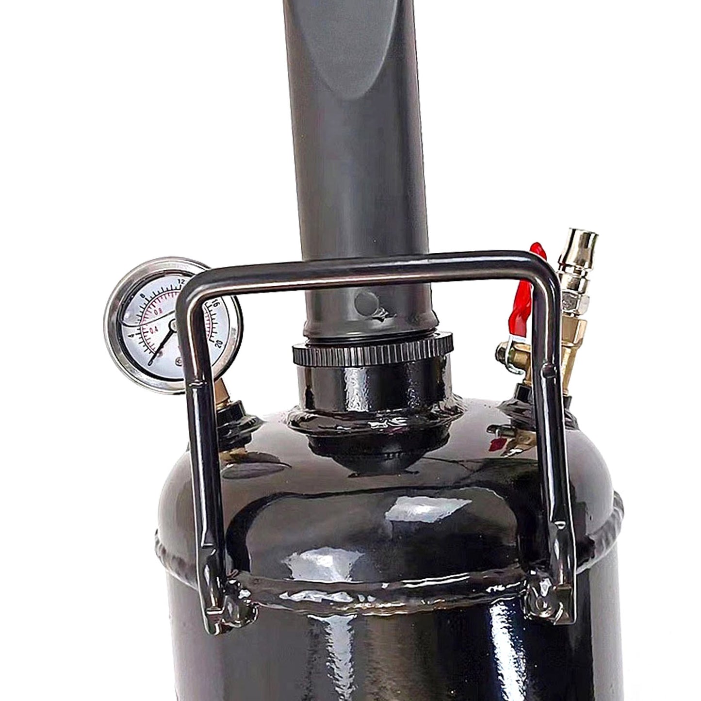 9 Litre Tyre Inflator Air On Board Portable Steel Air Tank  Bead Seater Blaster