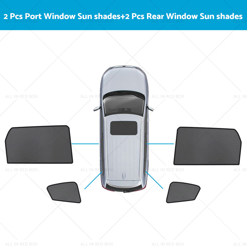{{ Car Window Sun Shades Suitable for LDV D90 2017-2023 Rear Magnetic Blind Mesh }} - Buy Car Parts Online at {{ Kaka Auto Parts }}.