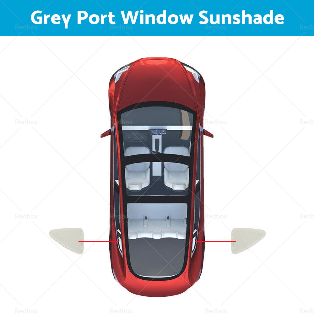 {{ Sunroof Window Sunshade Front Rear UV Film Windshield Window For Tesla Model Y }} - Buy Car Parts Online at {{ Kaka Auto Parts }}.