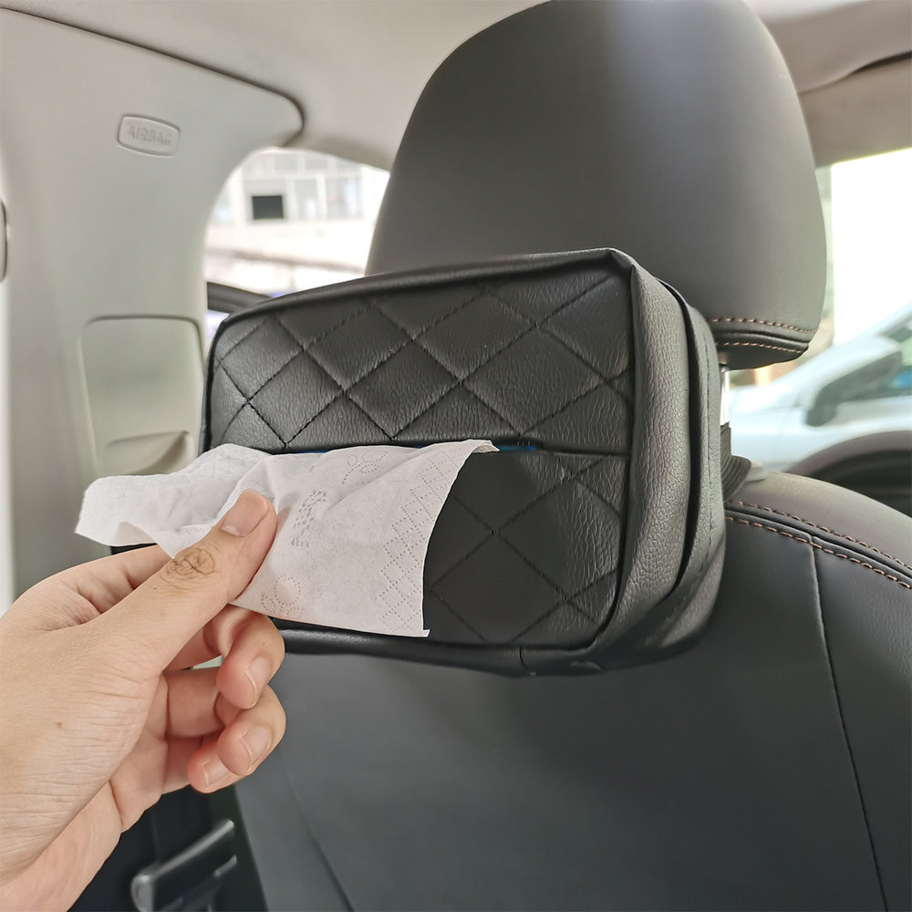 {{ Car Tissue Holder 120 Tissues Box Cover Backseat Extra Large Tissue Organization }} - Buy Car Parts Online at {{ Kaka Auto Parts }}.