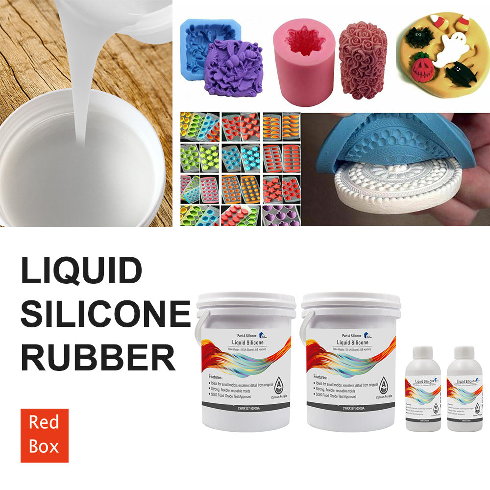 {{ SH25 Liquid Silicone Mold Rubber Mould Making Kit 100:3 Mix - 5Kg 10Kg White }} - Buy Car Parts Online at {{ Kaka Auto Parts }}.