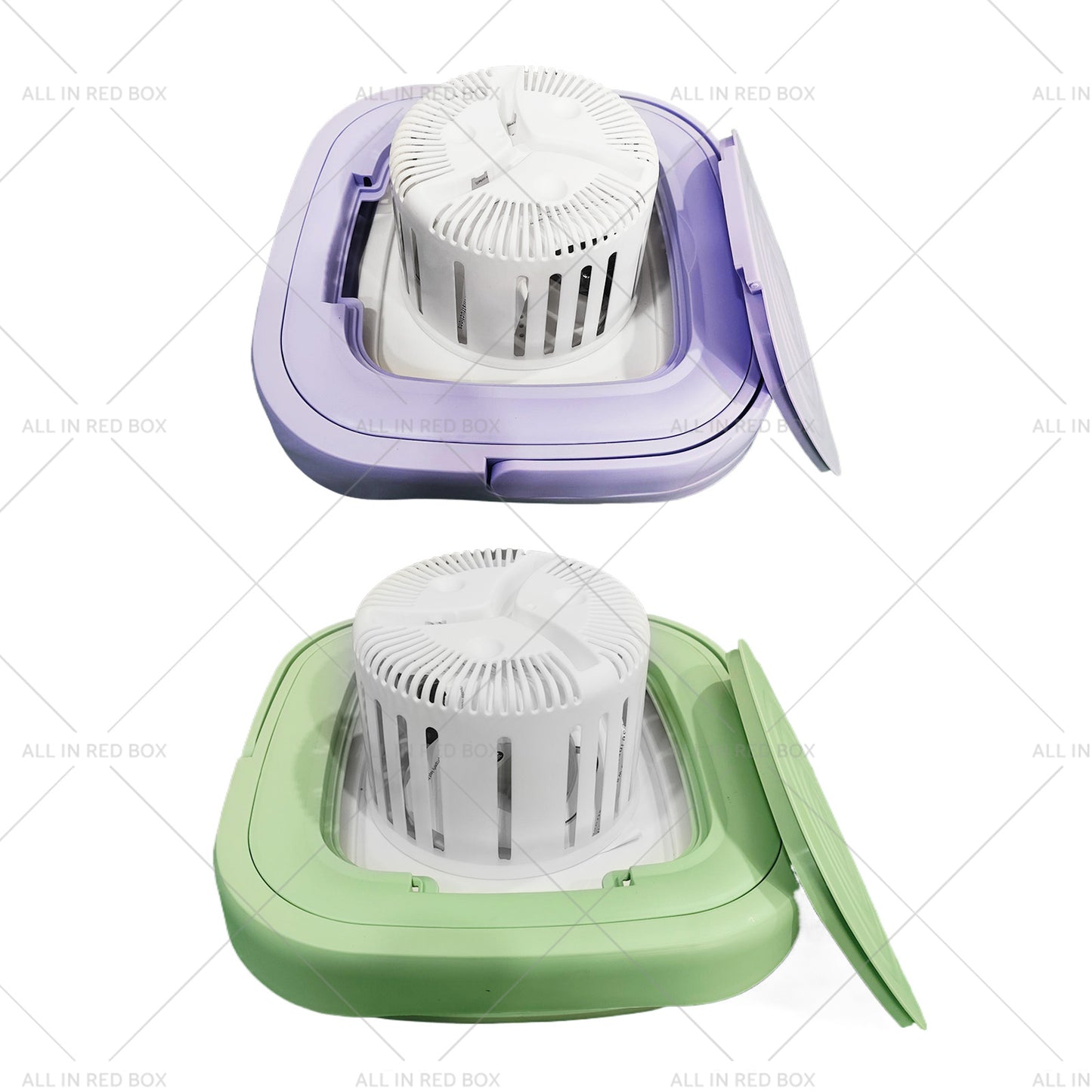 {{ 8L Foldable Washing Machine Portable 3 Modes Deep Cleaning Automatic Washer 240V }} - Buy Car Parts Online at {{ Kaka Auto Parts }}.