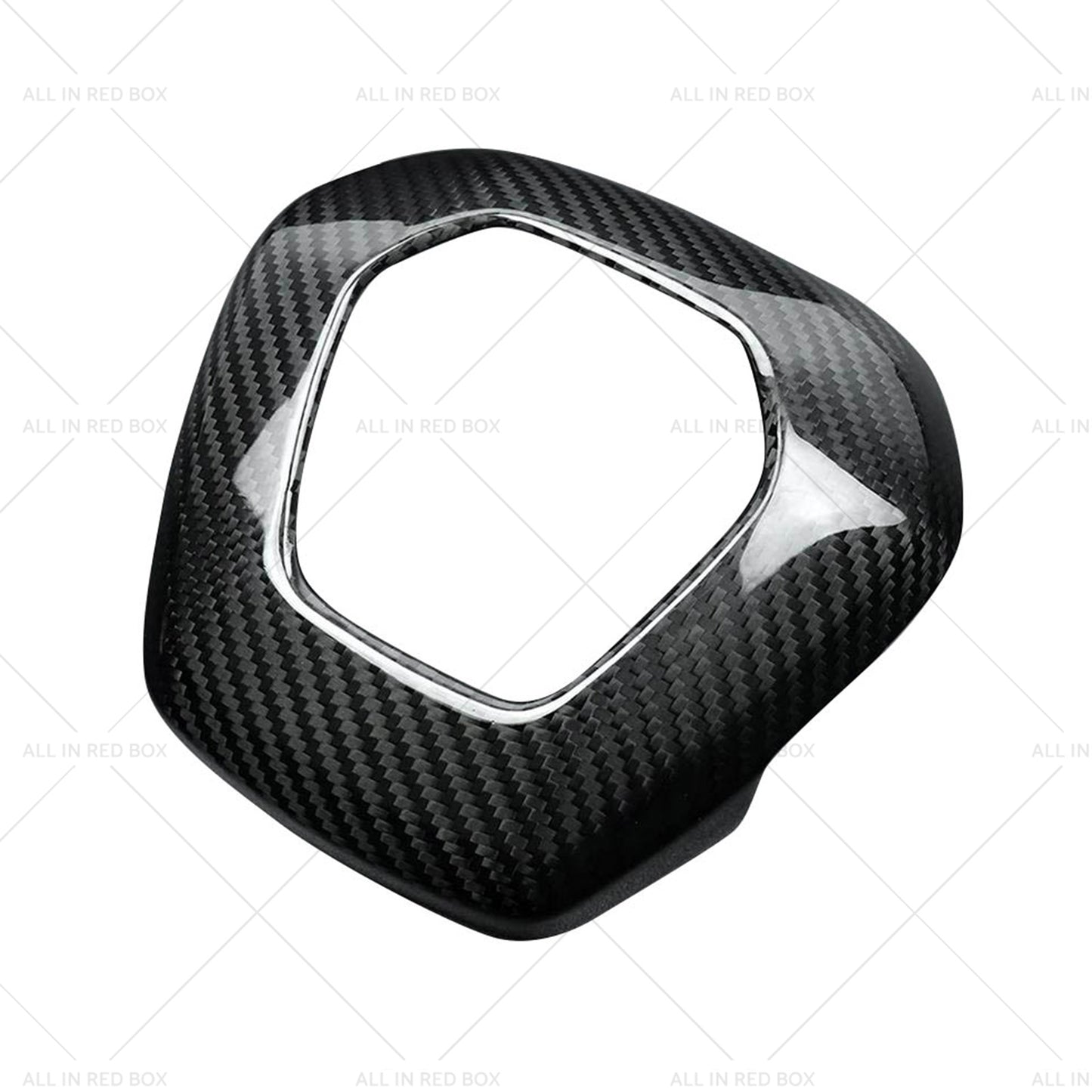 {{ Overlay Real Carbon Fiber Steering Wheel Center Cover Suitable For Corvette C8 }} - Buy Car Parts Online at {{ Kaka Auto Parts }}.