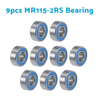 10x MR85-2RS / MR115-2RS PTFE Rubber Seal Bearings Suitable For RC 2728 / 4606 / 5114 / 1213 B020