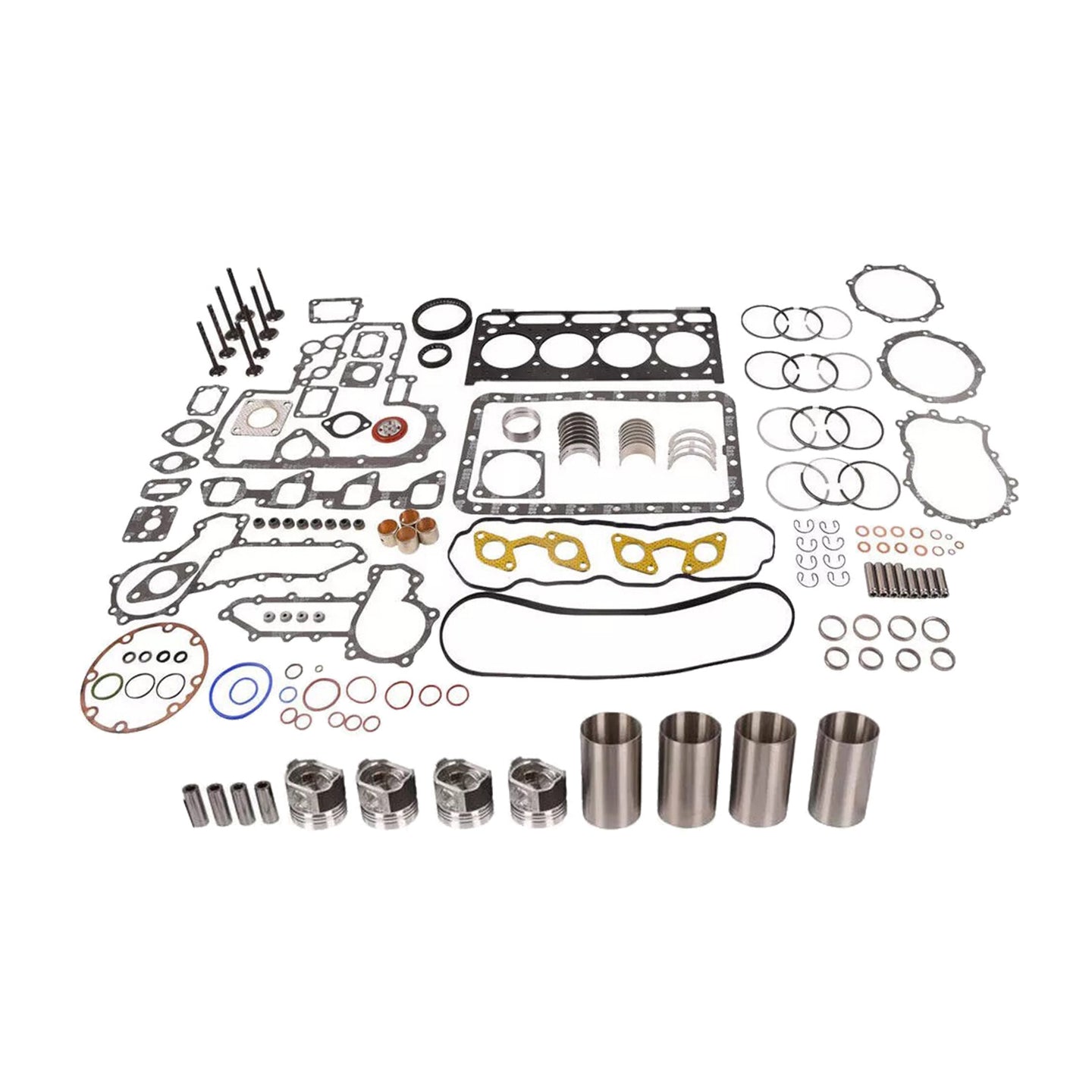 {{ Overhaul Rebuild Kit+Liner Suitable for Kubota L4200 V2203 Bobcat 753 A0216A0281 }} - Buy Car Parts Online at {{ Kaka Auto Parts }}.