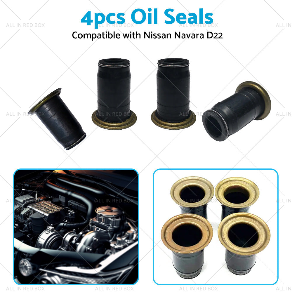 {{ 4PCS Diesel Injector Pipe Oil Seal Suitable for Nissan Navara Ute 3L ZD30 01-07 }} - Buy Car Parts Online at {{ Kaka Auto Parts }}.