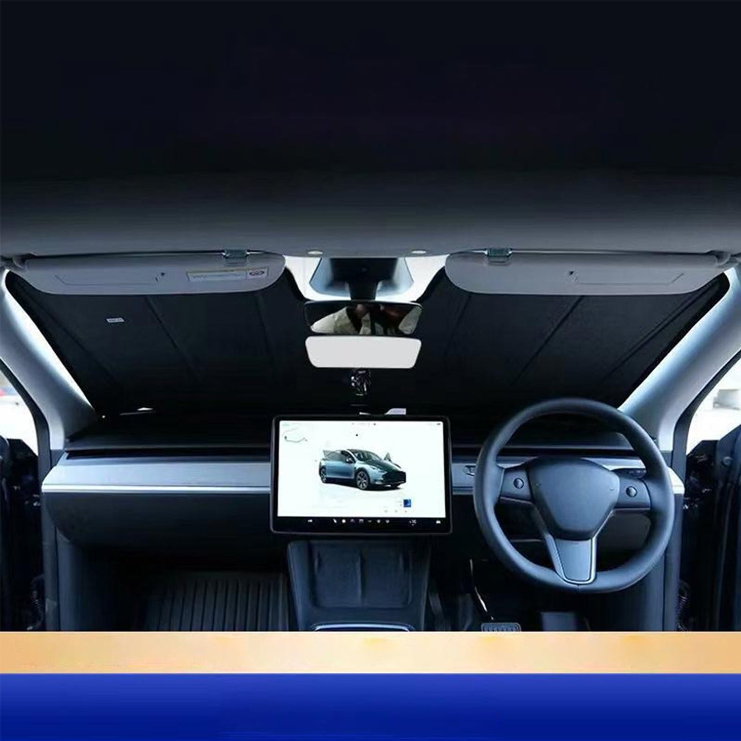 Front Windscreen Sun Shade Suitable For Toyota Hilux 7th Gen TruckMasters OX