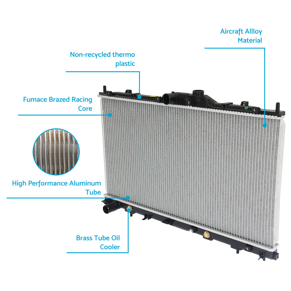 Radiator Suitable For Mitsubishi 380 DB 3.8L V6 2005–2008 Automatic & Manual Transmission
