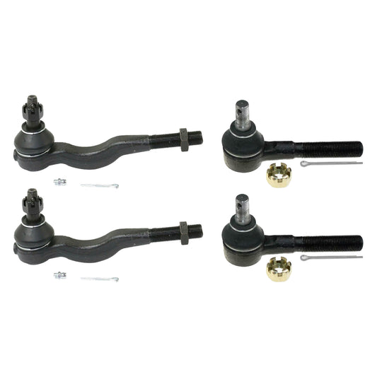 {{ 4 Inner & Outer Tie Rod End Kit Suitable for Mitsubishi Pajero NH NJ NK NL 91-20 }} - Buy Car Parts Online at {{ Kaka Auto Parts }}.