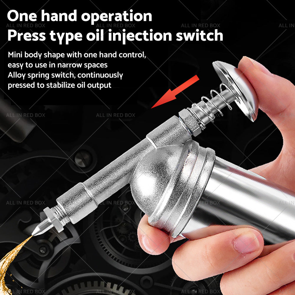 {{ Metal Grease Gun For Chainsaw Chain Bar Sprocket Nose  and  Brushcutter Head Bearing }} - Buy Car Parts Online at {{ Kaka Auto Parts }}.