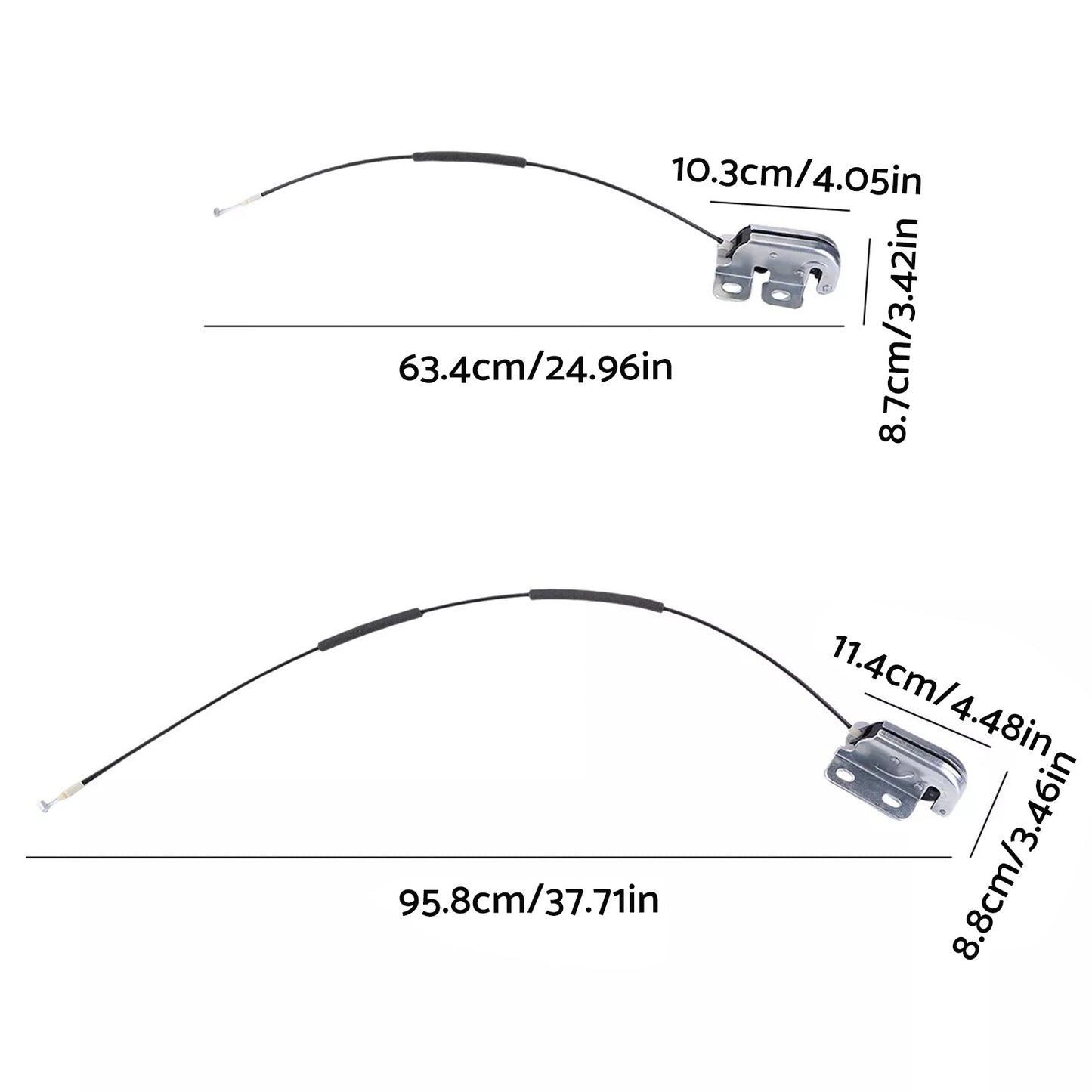 {{ Side Lower Tail Gate Latch Left+Right Side Suitable For Renault Koleos 2008-2018 }} - Buy Car Parts Online at {{ Kaka Auto Parts }}.