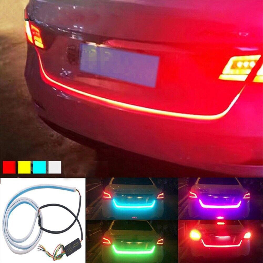 Truck Tailgate LED Strip Bar Reverse Brake Turn Signal Tail Light Waterproof Suitable For Truck