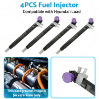 {{ 4PCS Diesel Fuel Injector Suitable for Hyundai iLoad 28236381 }} - Buy Car Parts Online at {{ Kaka Auto Parts }}.