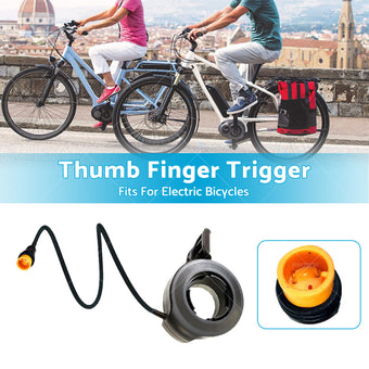 compare product 1 Pc Waterproof Thumb Finger Trigger Throttle For Electric Bike Ebike Scooter AU