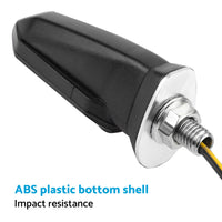 4x Motorcycle LED Turn Signal Indicators Suitable For Bikes – Amber, Universal Fitment