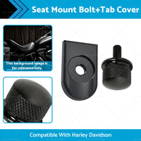 {{ Seat Bolt Tab Screw Mount Knob Cover Suitable For Harley Sportster Dyna Softail }} - Buy Car Parts Online at {{ Kaka Auto Parts }}.