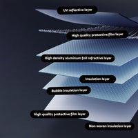 1x Front Windscreen Sunshade Suitable For Mitsubishi Outlander 4th Gen GN 21-