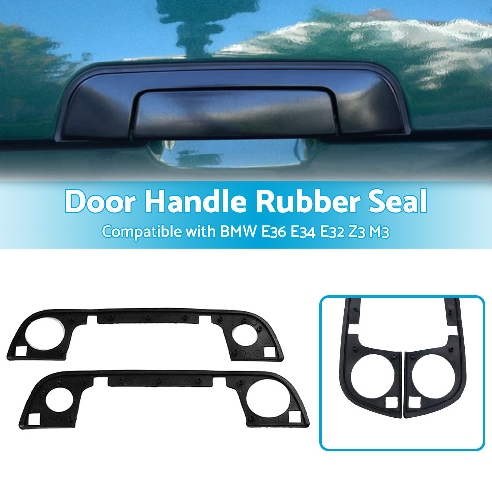 {{ 2PCS Exterior Door Handle Rubber Seals Set Suitable for BMW E36 E34 E32 Z3 M3 }} - Buy Car Parts Online at {{ Kaka Auto Parts }}.