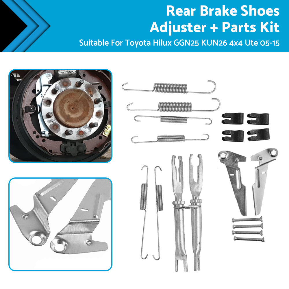 {{ Rear Brake Shoes AdjusterParts Kit Suitable ForToyota Hilux GGN25 KUN26 4x4 Ute }} - Buy Car Parts Online at {{ Kaka Auto Parts }}.