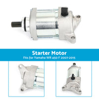 {{ Starter Motor Fits For Yamaha WR 450 F 5tj-81890-30-00 2007-2015 Motorcycle }} - Buy Car Parts Online at {{ Kaka Auto Parts }}.