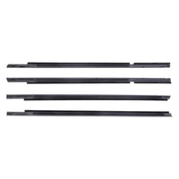4x Window Weatherstrip Trim Belt Set Suitable For Mitsubishi Lancer 2008-2017