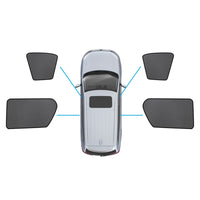 {{ Magnetic Mesh Sun Blind Shades Suitable for Suitable for Toyota Hilux SR5 15-25 }} - Buy Car Parts Online at {{ Kaka Auto Parts }}.