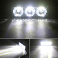 2x Super Bright 3-LED Daytime Running Lights (DRL) White Suitable For Universal Vehicles