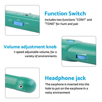 Cable Finder Tone Generator Probe Tracker Suitable For Wire, Network, and Telephone