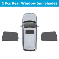 Car Window Magnetic Mesh Sun Shades Suitable For Mitsubishi Outlander 2021-2023