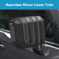 {{ Rearview Mirror Cover Trim Suitable for LandCruiser Prado LC250 24+ Carbon Fiber }} - Buy Car Parts Online at {{ Kaka Auto Parts }}.