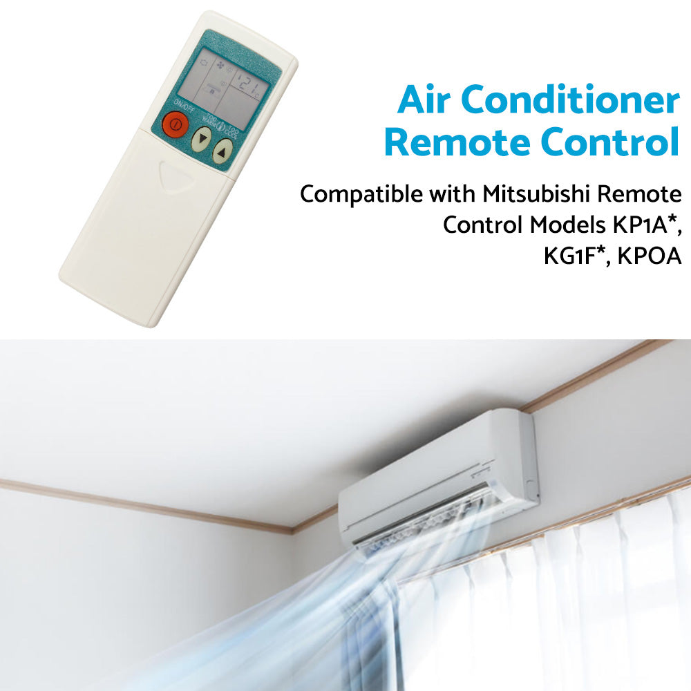 Air Conditioner Replace Remote Control Suitable for Mitsubishi KPOA KP1A* KG1F*