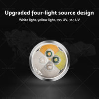 {{ Professional Gemstone Identification Light 4 in1 LED Flashlight Gemologist Tool }} - Buy Car Parts Online at {{ Kaka Auto Parts }}.