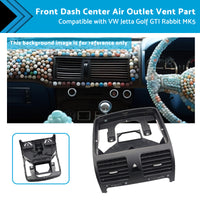 {{ Front Dash Center Air Outlet Vent Part Suitable for VW GTI Rabbit MK5 Jetta Golf }} - Buy Car Parts Online at {{ Kaka Auto Parts }}.