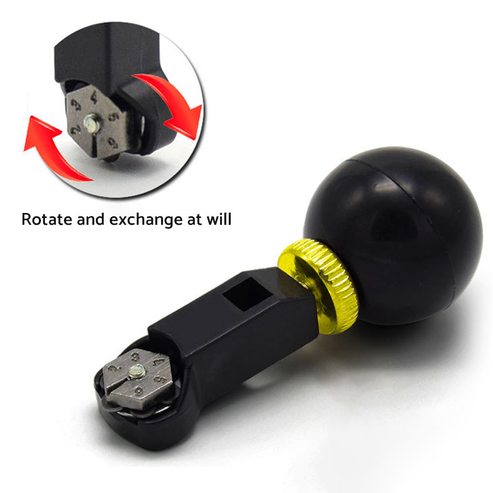 40cm Round Glass Cutter With Tungsten Carbide Cutting Wheel Suitable For Glazing