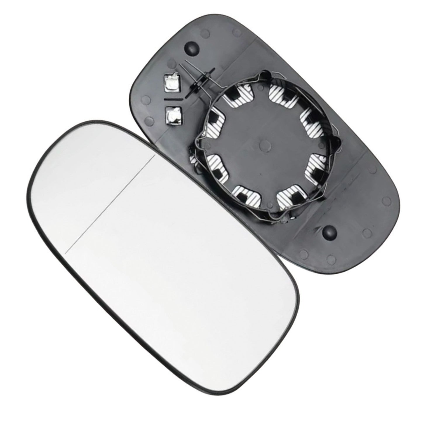 {{ Mirror Glass with heated Right Hand Driver Side Suitable for Saab 93 9-3 9-5 }} - Buy Car Parts Online at {{ Kaka Auto Parts }}.