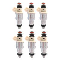 6x Fuel Injectors Suitable For Mitsubishi Galant Base LS 2.0 1990-1992 MD156760