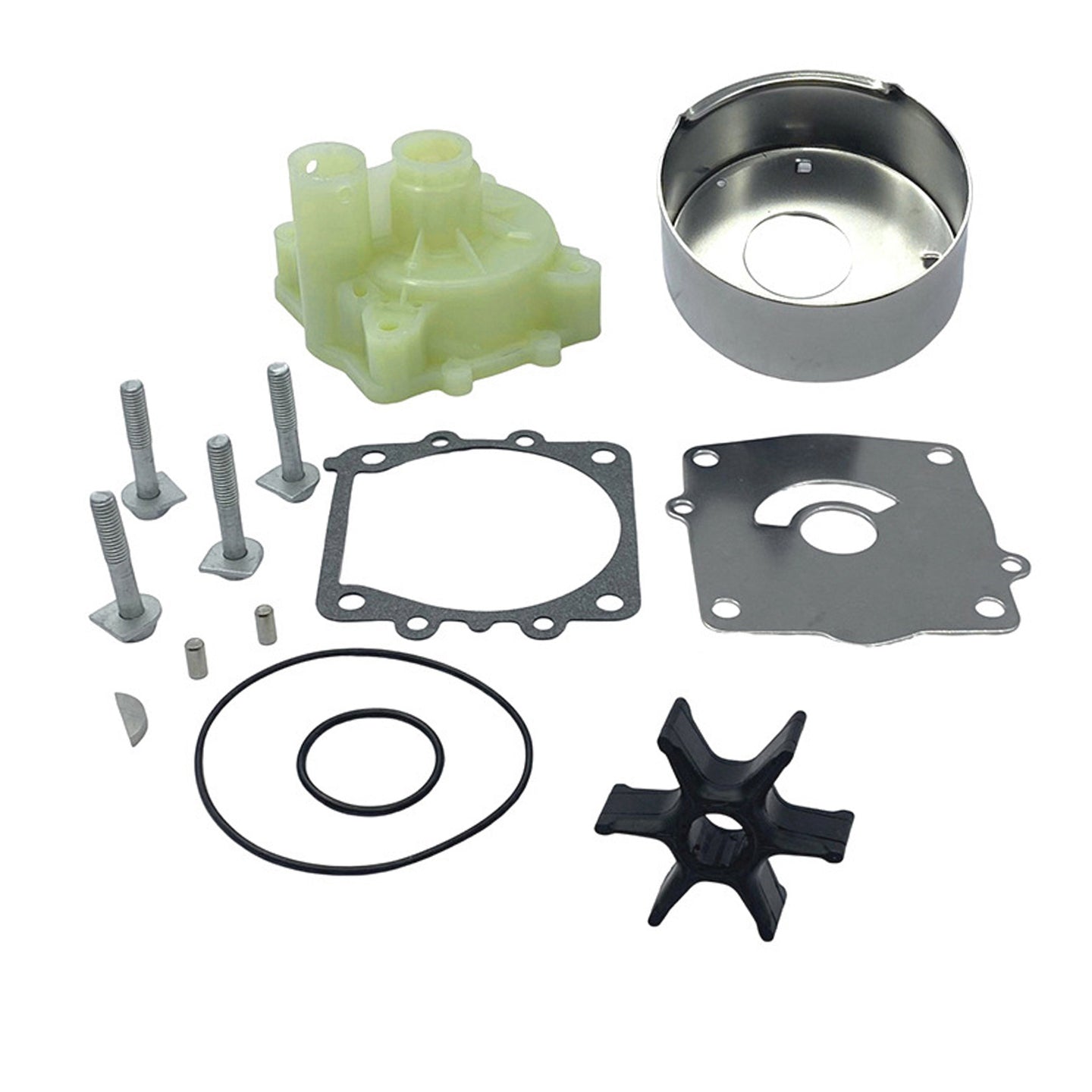 {{ Water Pump Impeller Kit Suitable for 150A 150J 175D 200HP 250HP 61A-W0078-01-00 }} - Buy Car Parts Online at {{ Kaka Auto Parts }}.
