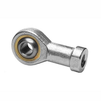 10x Zinc 6mm Female Spherical Plain Rose Joint Bearings Suitable For Left-Hand Threaded Applications