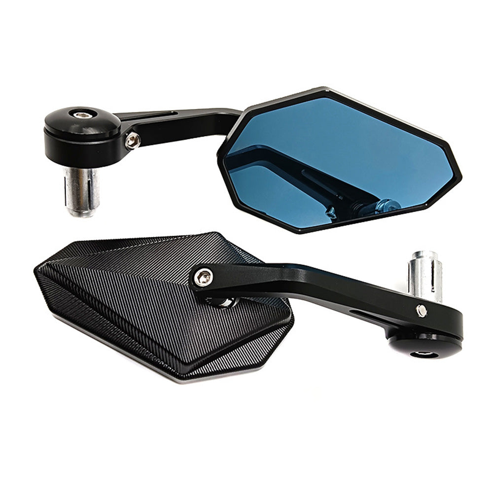 Rearview Handle Bar End Side Mirrors Suitable For Yamaha MT-07 / MT07 / FZ07 2013-2021