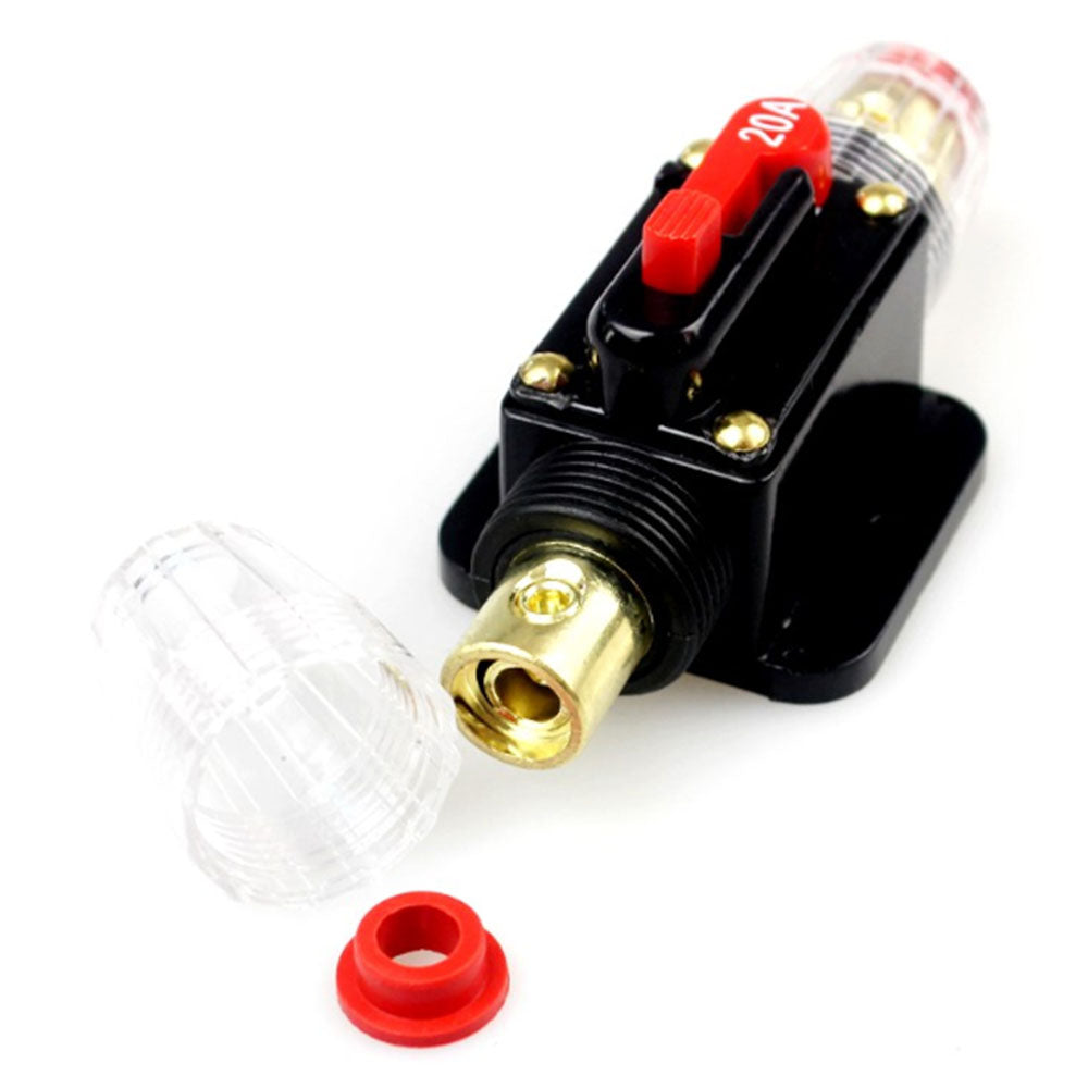 {{ 2 PCS AMP Circuit Breaker Dual Battery IP67 Waterproof 12V 24V Fuse Manual Reset }} - Buy Car Parts Online at {{ Kaka Auto Parts }}.
