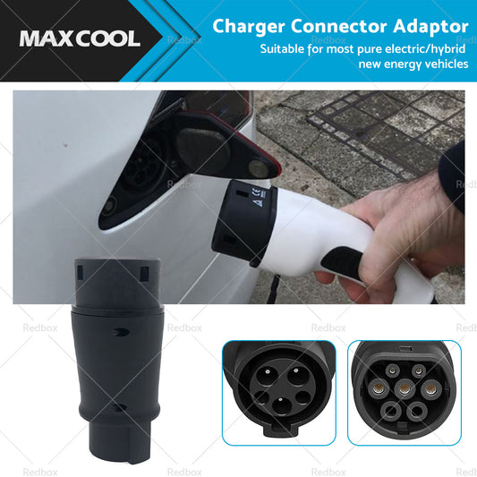 {{ EVSE EV Adaptor 32A J1772 Type 1 to Type 2 Plug EV Adapter, Electric Cars V A3Y2 }} - Buy Car Parts Online at {{ Kaka Auto Parts }}.